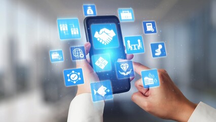 Business concept icons showing mergers and acquisitions, partnership, investment, and growth. mergers and acquisitions creates synergy, supports expansion, and drives corporate value. Gist