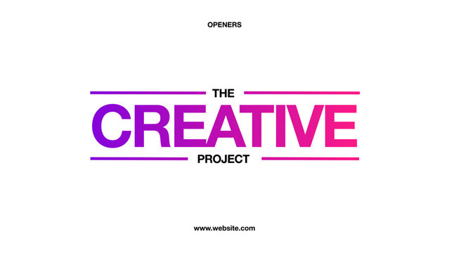 Creative Opener 04