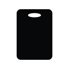 Kitchen Cutting Board Icon Vector Illustration, Food Preparation, Cooking Surface, Chopping Tool