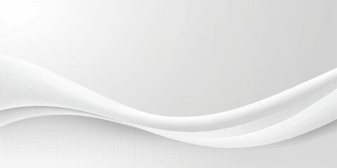 White background vector art design with blue light wave pattern texture