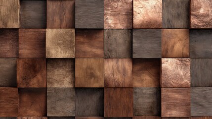 Wooden Blocks Abstract