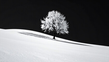 Winter Tree in Snow