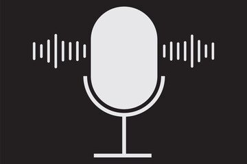 Set of line Microphone icons. Different variant podcast microphone. Karaoke mic web and mobile app icon. Voice, recording Studio Symbol collection. Logo template for many purpose. Vector illustration