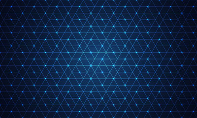 Abstract technology background with a seamless pattern of simple geometric shapes. Stylish vector texture