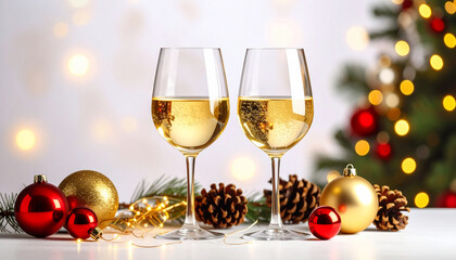 Christmas Champagne Toast