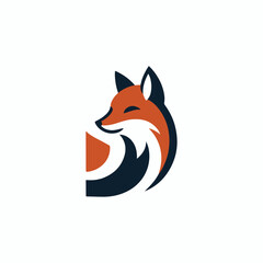  Japan Fox Kitsune Logo