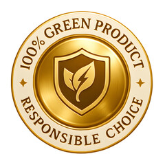 100% Green Product Responsible Choice Badge