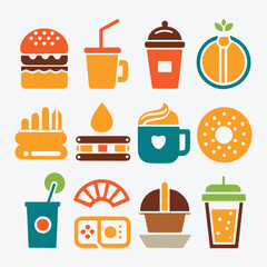 Editable Food and Beverage Set