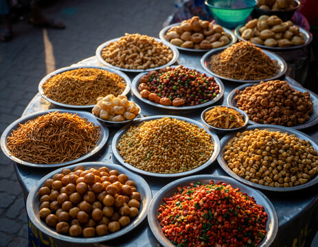 Bangladeshi Street Snacks: Puchka, Jhalmuri, Singara, and Chotpoti