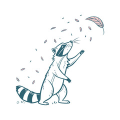 Fragmented Minimal Icon Creature