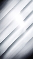 Obraz premium Abstract Metallic Surface with Linear Grain and Light Reflection Patterns in Cool Tones