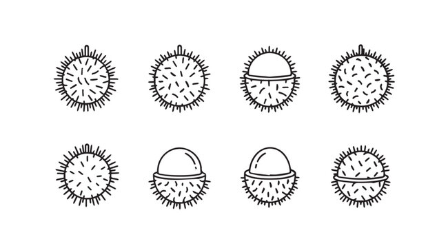Microscopic virus and bacteria illustrations set diverse shapes and perspectives for medical science vector
