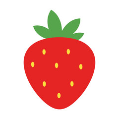 Obraz premium Strawberry Vector Illustration