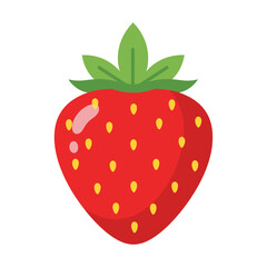 Fototapeta premium Strawberry Vector Illustration