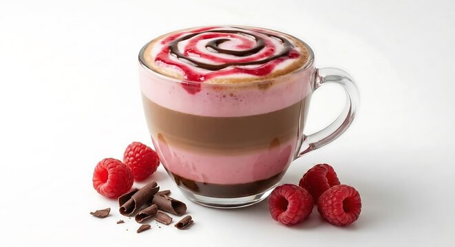 Mocha Raspberry Latte