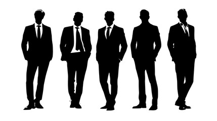 A diverse group of professionals stands confidently together, showcasing unity and collaboration in a corporate environment. Perfect for illustrating teamwork and leadership.