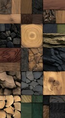 featuring wood plank textures for a cozy natural interior feeling