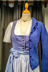 typical bavarian dirndl - traditional clothing
