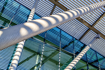 typical windows of an office building