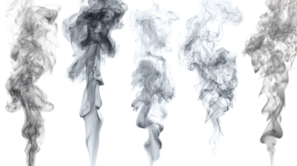 Icicles on black with light and mist smoke flow wave pattern design illustration