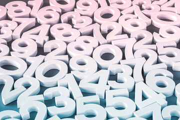 Digital background with color transitions.