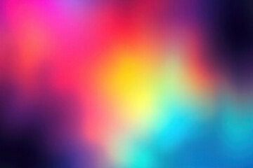 Obraz premium Vibrant Colors, Abstract Light Spectrum