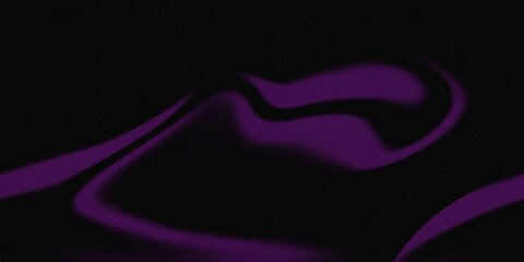 Abstract dark purple black grainy gradient color background