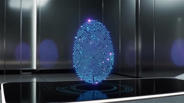 Digital Fingerprint Identification Technology on a Smartphone Screen