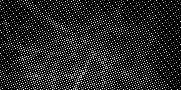 Abstract halftone seamless camouflage, led style texture. Dot pattern in black colors, camo digital background. Vector pixel art wallpaper