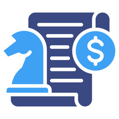 Financial Strategy Icon