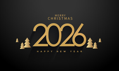 Happy New year 2026 Greeting Card