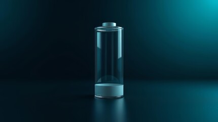 Low battery icon concept background for social battery and introvert energy content