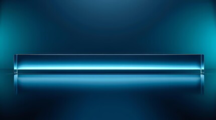 Rest mode glass strip illustration for productivity rest cycle and pacing articles