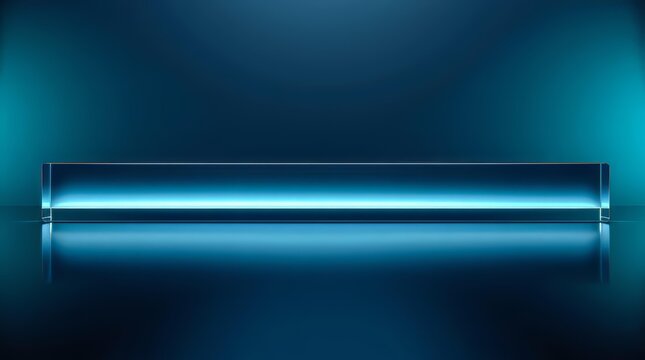 Rest mode glass strip illustration for productivity rest cycle and pacing articles