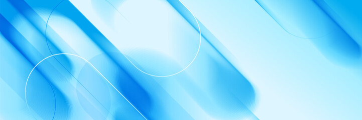 Abstract pattern blue shape gradient design background.