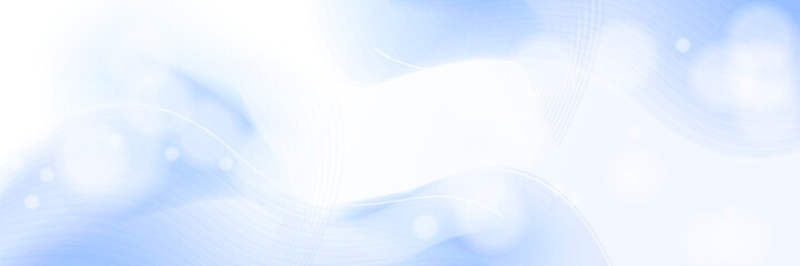 Abstract winter snow white geometric banner design background.