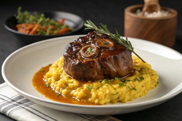 Classic Italian Ossobuco &ndash; Gourmet Milan-Style Meat Meal