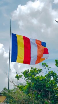 Buddhist flags