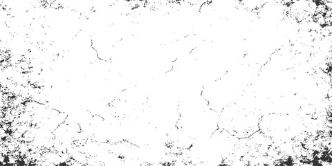 Abstract black and white grunge texture background with ink drops, paint splashes, and dirty paper pattern illustration for art design vector