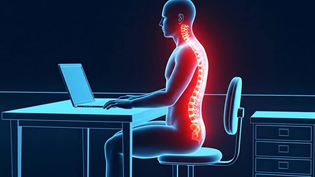 Understanding Poor Posture and Back Pain Ergonomics for Desk Workers Preventing Neck Strain and Spinal Discomfort Health