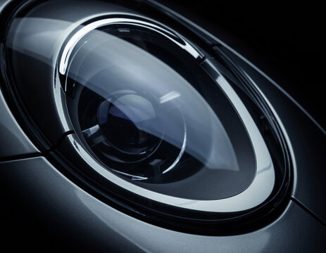 Close-up camera lens view of a metal washing machine drum for clean laundry