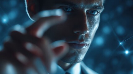 Digital innovation unleashed a futuristic business environment captured in stunning detail