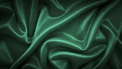 Obraz premium Emerald Christmas Glow Background