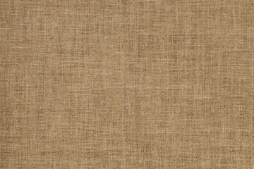 Natural Light Brown Burlap Fabric Texture Seamless Background for Design