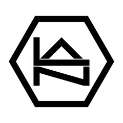 house icon on black background