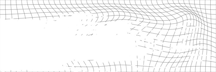 Black metal mesh seamless pattern vector illustration. Metal grid pattern. Silhouette Steel wire Chain link Fence Pattern. Wire mesh fence isolated on white background