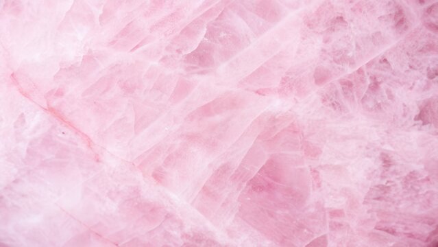 Soft Pink Rose Quartz Cloudy Vein Texture Seamless