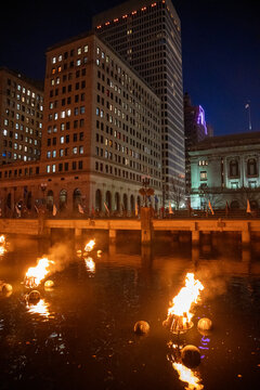WaterFire Providence, Rhode Island night festival