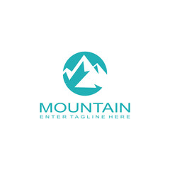 Mountain logo design, mountain range, vector, travel, outdoor, camping, valley, adventure, silhouette, outdoor, graphic, peak, element, shape, expedition, camp	