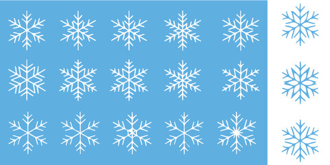 Beautiful snowflake background, perfect for adding a touch of winter magic to your projects. Evokes a sense of calm and festive cheer this holiday season. © KGD zone
